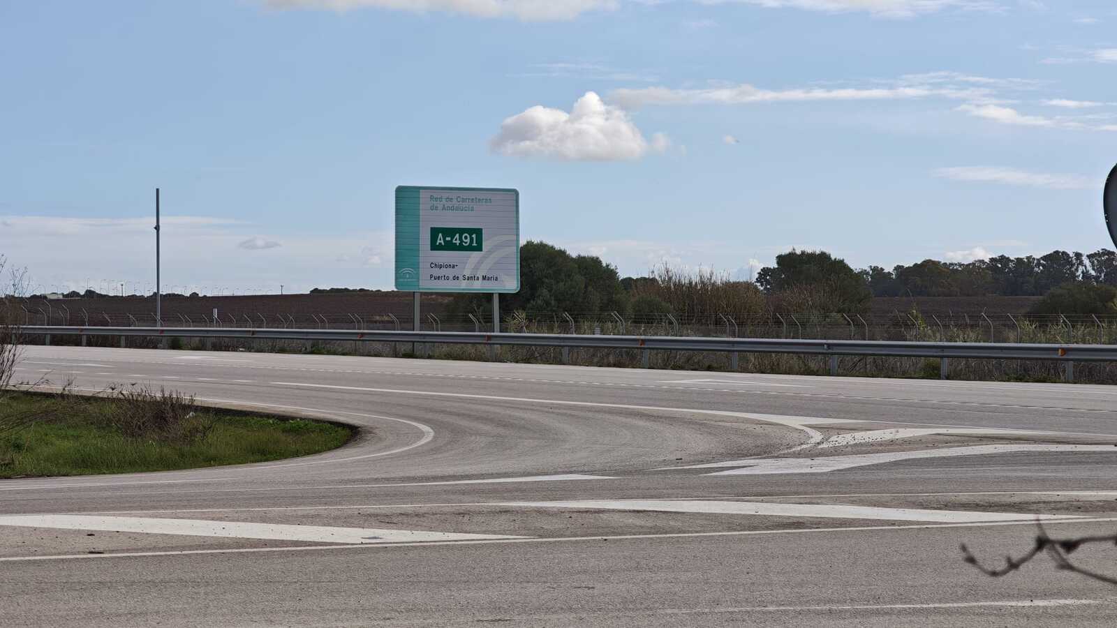 La Junta licita por 1,2 millones la asistencia t&eacute;cnica del desdoble de la A-491, entre Rota y El Puerto