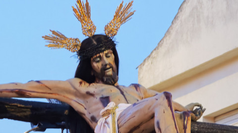 El Cristo de la Veracruz afronta este martes su cuarto traslado rumbo a la parroquia de la O
