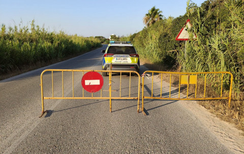 Cortado al tr&aacute;fico por mejoras el carril de entrada a Rota por Punta Candor