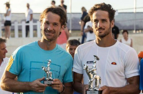 Los tenistas Feliciano L&oacute;pez y Carlos Moy&aacute; estar&aacute;n en un clinic de tenis en Rota este agosto