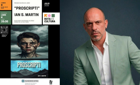 Este lunes,  Ian S. Martin presenta su nuevo libro, "Proscripti"