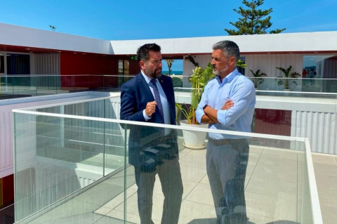 El alcalde de Rota analiza en Incubazul nuevas v&iacute;as de colaboraci&oacute;n en innovaci&oacute;n, emprendimiento y econom&iacute;a azul