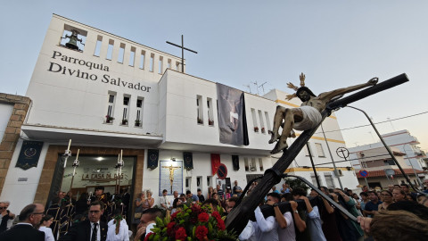 La parroquia del Salvador recibe al Sant&iacute;simo Cristo de la Veracruz en su segunda misi&oacute;n parroquial