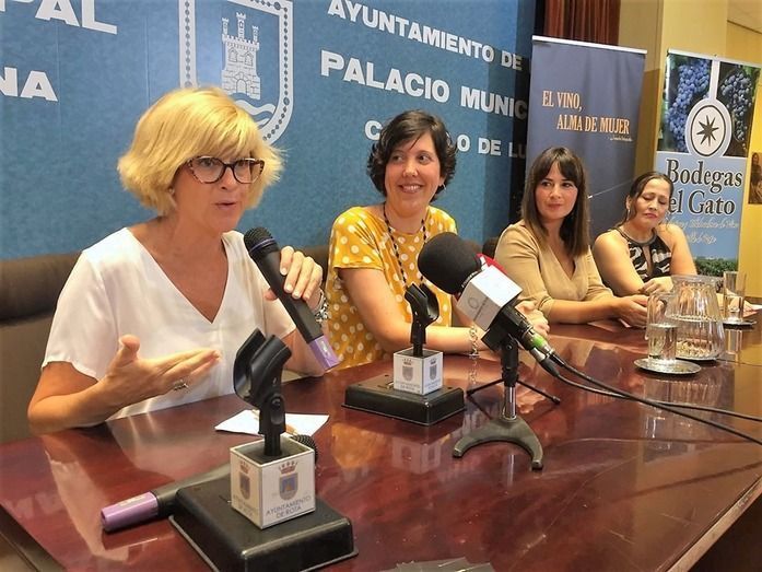 La delegada, Esther García, en su intervención