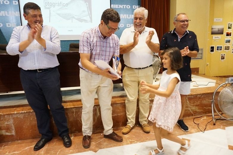 Una de las fotógrafas premiadas