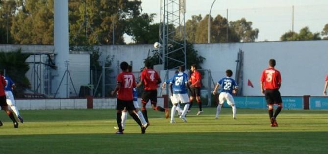 Partido amistoso entre la UD Roteña y el Xerez CD, hace unos años