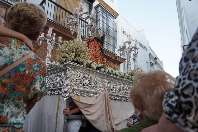 La Virgen de los Reyes, en su salida procesional
