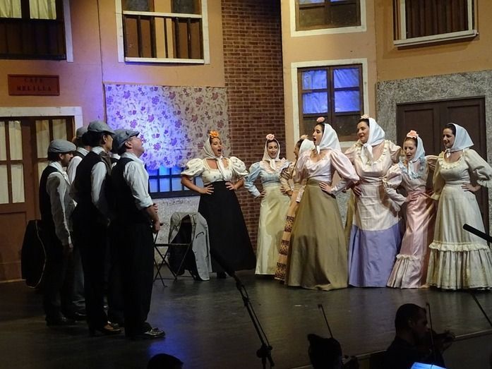 Representación de la obra