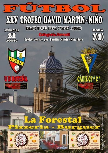Cartel del XXV Trofeo David Martín-Niño