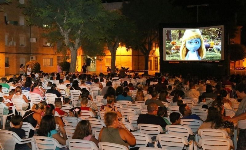 Una edición anterior del cine de barrio