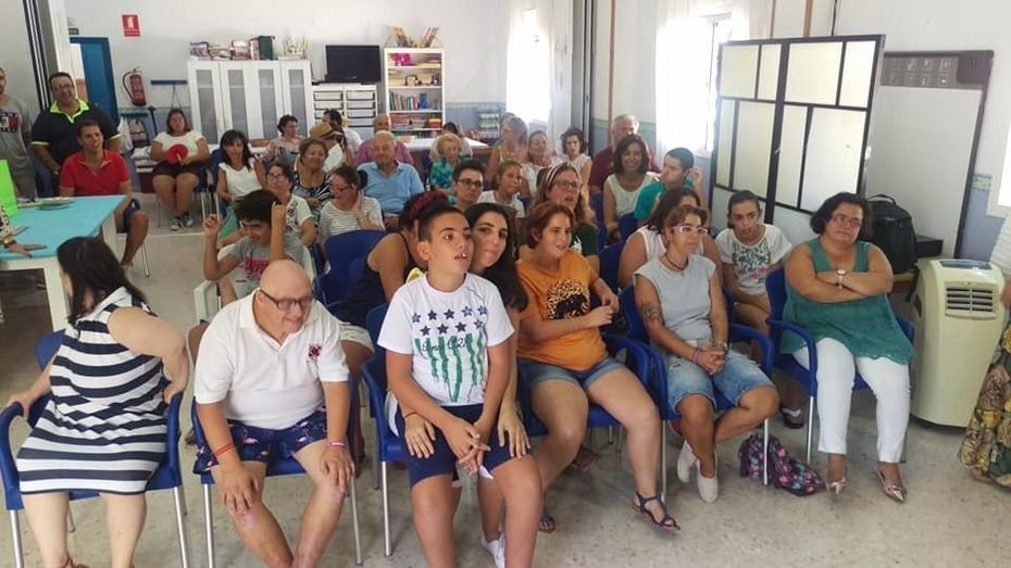 Alumnos de la Asociación de Discapacitados de Rota