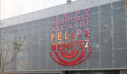 Fachada del teatro auditorio Alcalde Felipe Benítez