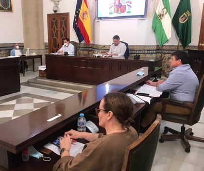 Imagen de archivo de un pleno municipal