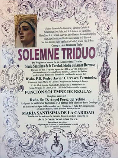 Cartel del Triduo