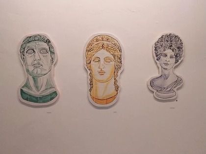 Algunas obras de la muestra