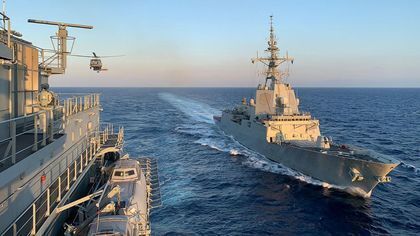 La Álvaro de Bazán, en una imagen de la OTAN