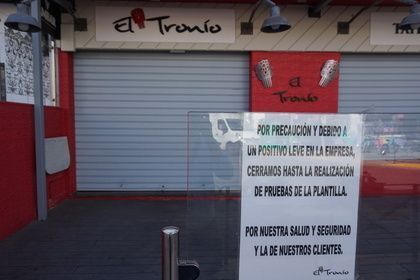 El Tronío, cerrado la pasada semana