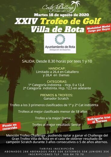 Cartel de la nueva edición del trofeo