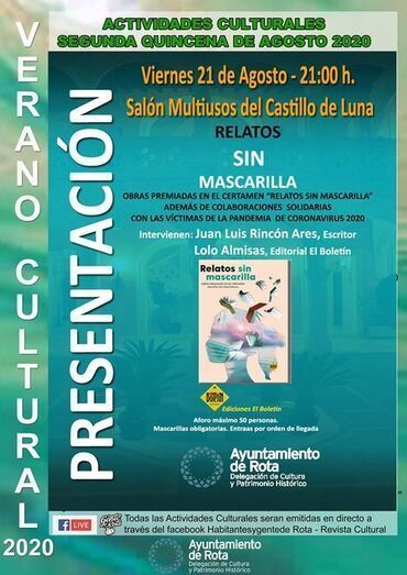 Cartel de la presentación del libro