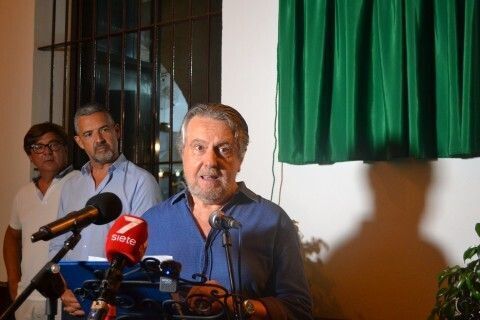 Felipe Benítez durante su intervención