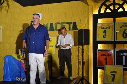 Juan Antonio Garc&iacute;a durante el acto