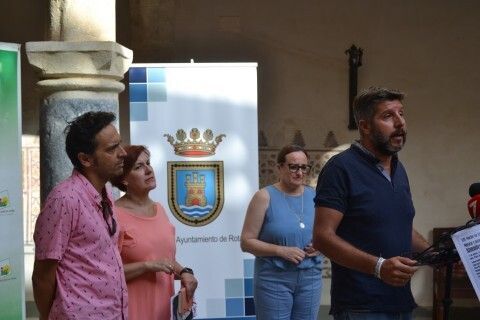 Protagonistas de la rueda de prensa