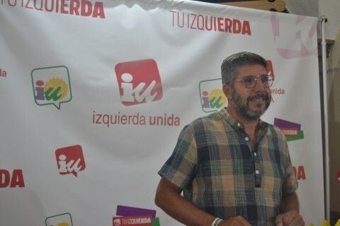 Pedro Pablo Santamaría durante la rueda de prensa.