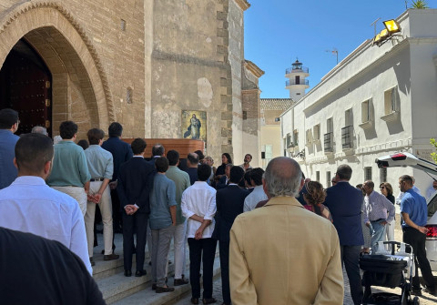 Emotiva despedida al empresario Jan De Clerck en una concurrida parroquia de la O