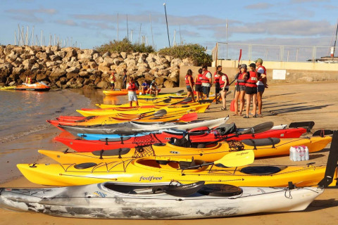 Numerosos palistas se reunieron para realizar la traves&iacute;a
