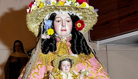 Todo listo para la salida procesional de la Virgen del Roc&iacute;o este 15 de agosto por las calles de Rota