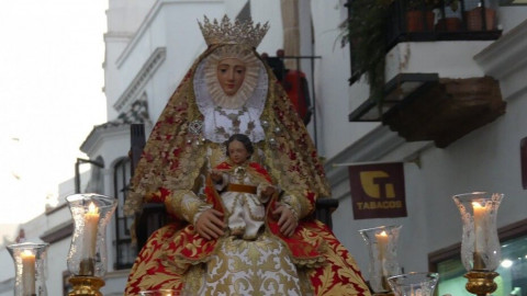 Rota se prepara para la salida vespertina de Nuestra Se&ntilde;ora de los Reyes este viernes 14 de agosto
