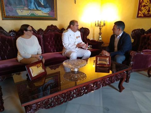 Recepción oficial de despedida