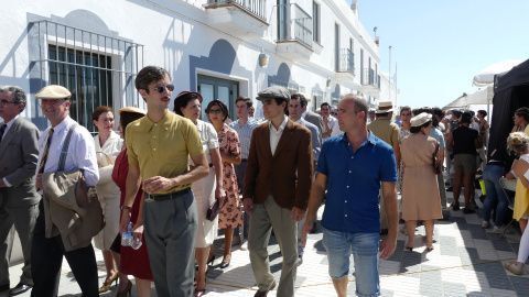 Extras participando en la pel&iacute;cula