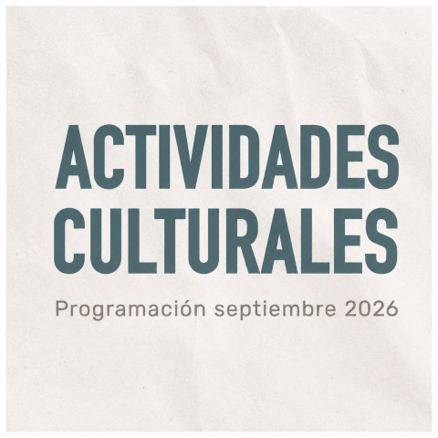 ¿Conoces la agenda cultural para septiembre? Aquí la tienes completa