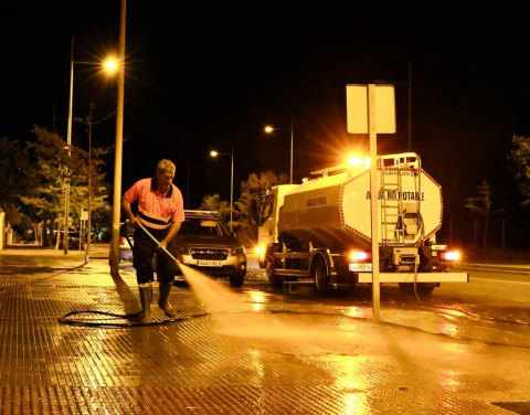 El Plan Especial de Limpieza trabaja hoy en el entorno de avenida de Los Morancos