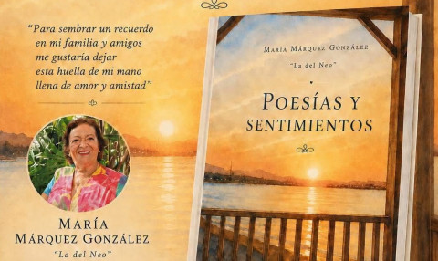 Mar&iacute;a M&aacute;rquez Gonz&aacute;lez presenta su primer poemario, "Poes&iacute;as y sentimientos", de la mano del Ateneo de Rota
