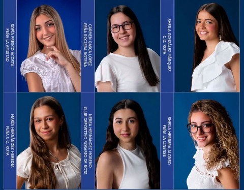 El Ayuntamiento de Rota edita el tr&iacute;ptico con la programaci&oacute;n de las fiestas patronales y la foto de todas sus damas y pajes del Rosario