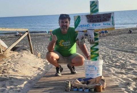 Verdes Equo Rota pone fin a su campa&ntilde;a "Orillas sin colillas" agradeciendo la buena acogida