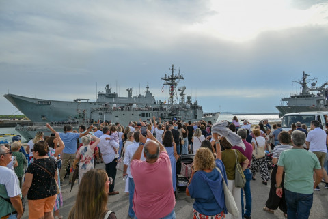 La fragata "Santa Mar&iacute;a" se incorpora a la operaci&oacute;n de la Uni&oacute;n Europea "Atalanta"