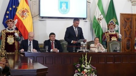 El alcalde en su intervenci&oacute;n