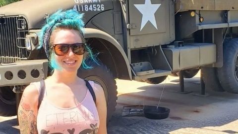 La joven Estrella en una foto La joven Estrella en una foto