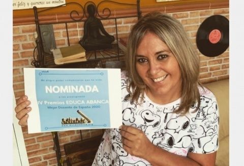 Ana Gonz&aacute;lez, profesora de Lobillo