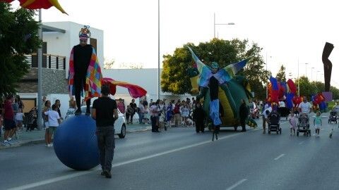 Pasacalles infantil del año pasado. Foto archivo