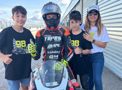 El roteño Aníbal López termina subcampeón del Campeonato Nacional de Pilotos Amateur