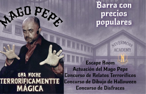 Halloween llega este viernes al colegio Pedro Antonio de Alarcón con Scape Room, concursos, DJ y más