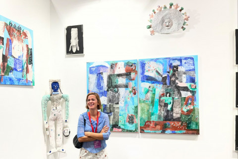La artista rote&ntilde;a Ana de la Cuadra, premiada con la residencia ATMA Art House en Budapest