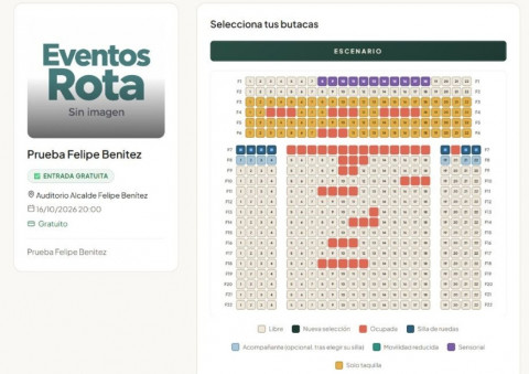 El Ayuntamiento pone en marcha una ticketera municipal para comprar entradas y consultar la agenda de eventos