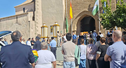 Sentido y emotivo adi&oacute;s al exalcalde de Rota, Domingo S&aacute;nchez Rizo