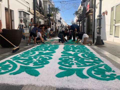 La patrona volver&aacute; a pisar en su procesi&oacute;n una alfombra de sal que se confeccionar&aacute; esta tarde