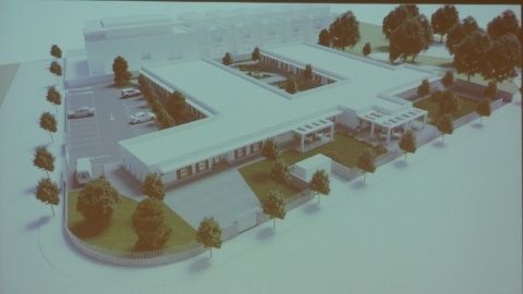 Imagen de la futura residencia